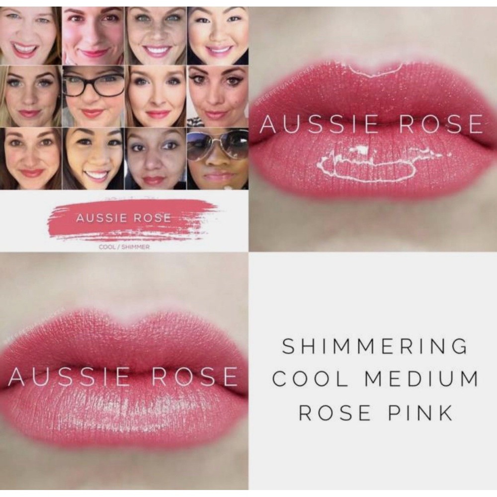 Lipsense Aussie Rose Long Lasting Liquid Lip Color by SeneGence Full Size